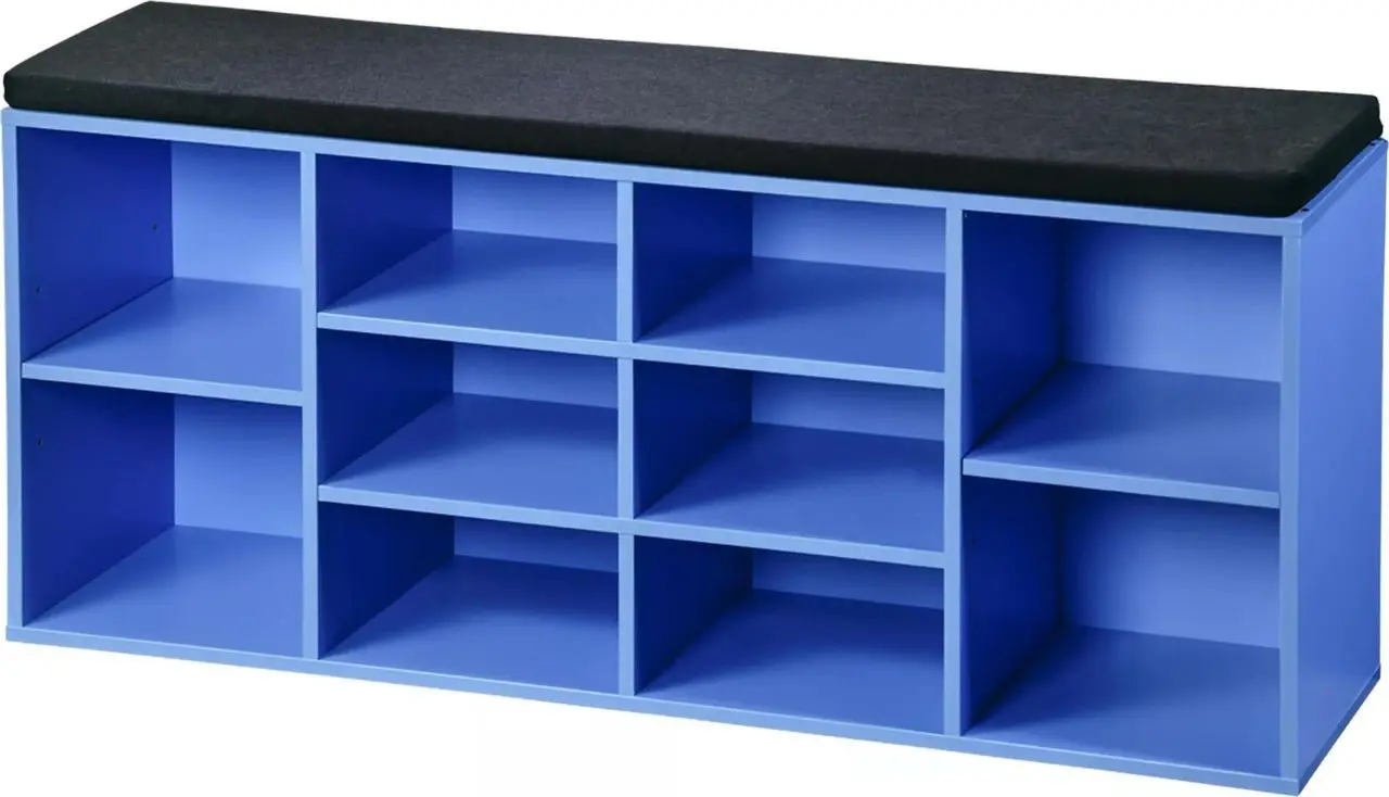 Bancheta-etajera pentru incaltaminte Kesper 15980 (Blue)