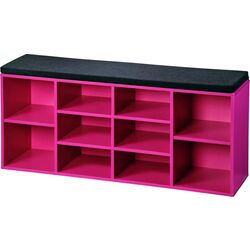 Bancheta-etajera pentru incaltaminte Kesper 15984 (Pink) Thumb