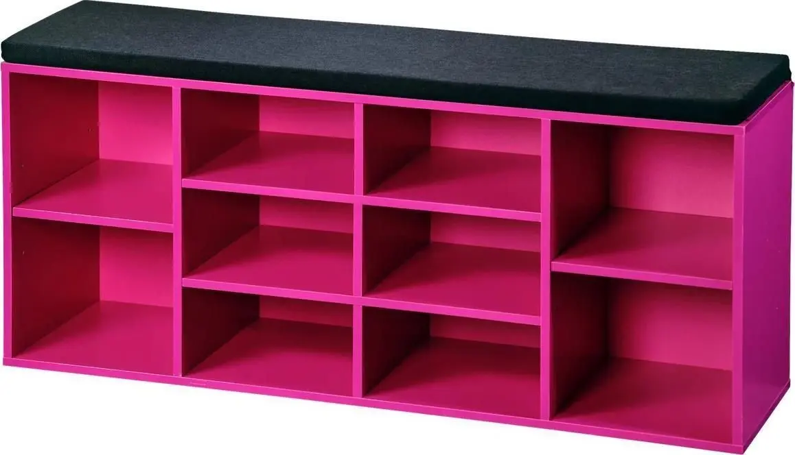 Bancheta-etajera pentru incaltaminte Kesper 15984 (Pink)