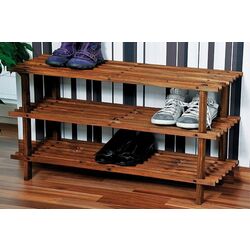 Стеллаж для обуви Kesper 69733 (Dark Wood) Thumb