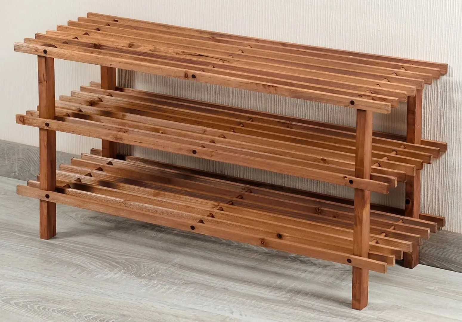 Стеллаж для обуви Kesper 69733 (Dark Wood)