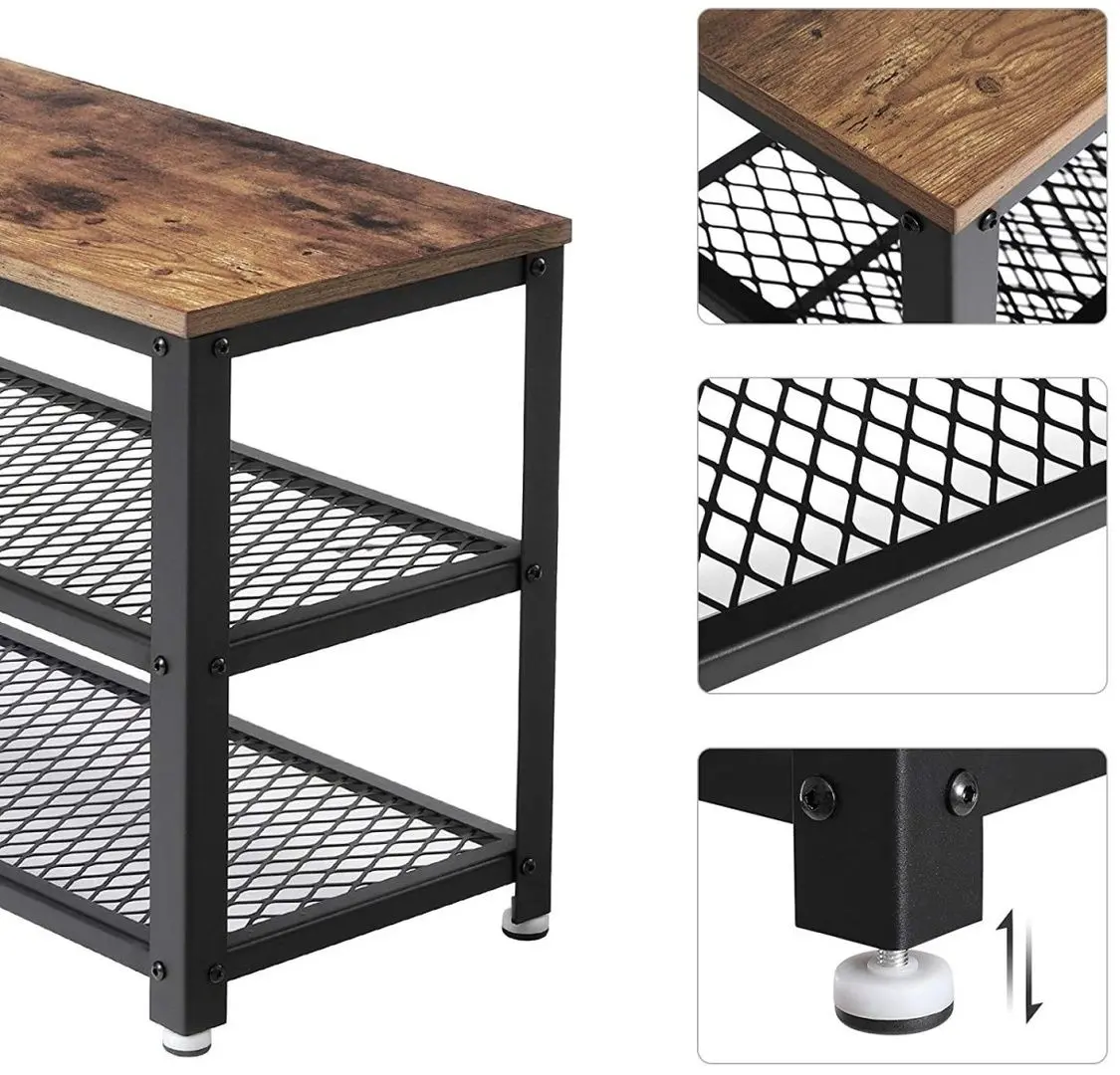 Стеллаж для обуви Leobert LBS73X (Brown/Black)