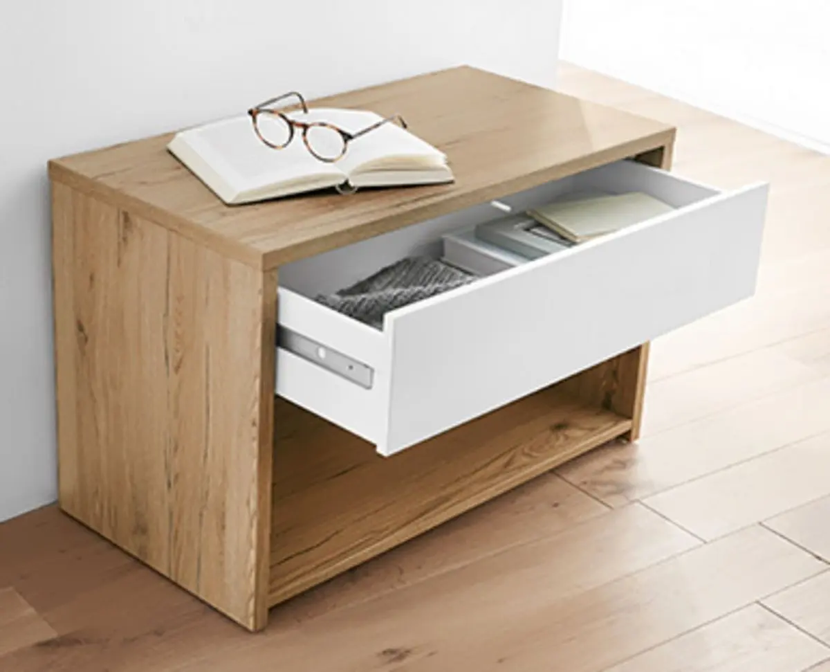 Tumba-bancheta pentru incaltaminte Living Style 51459 (San Remo/White) - 3