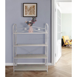 Etajera pentru incaltaminte Magnusplus AY4 (White)