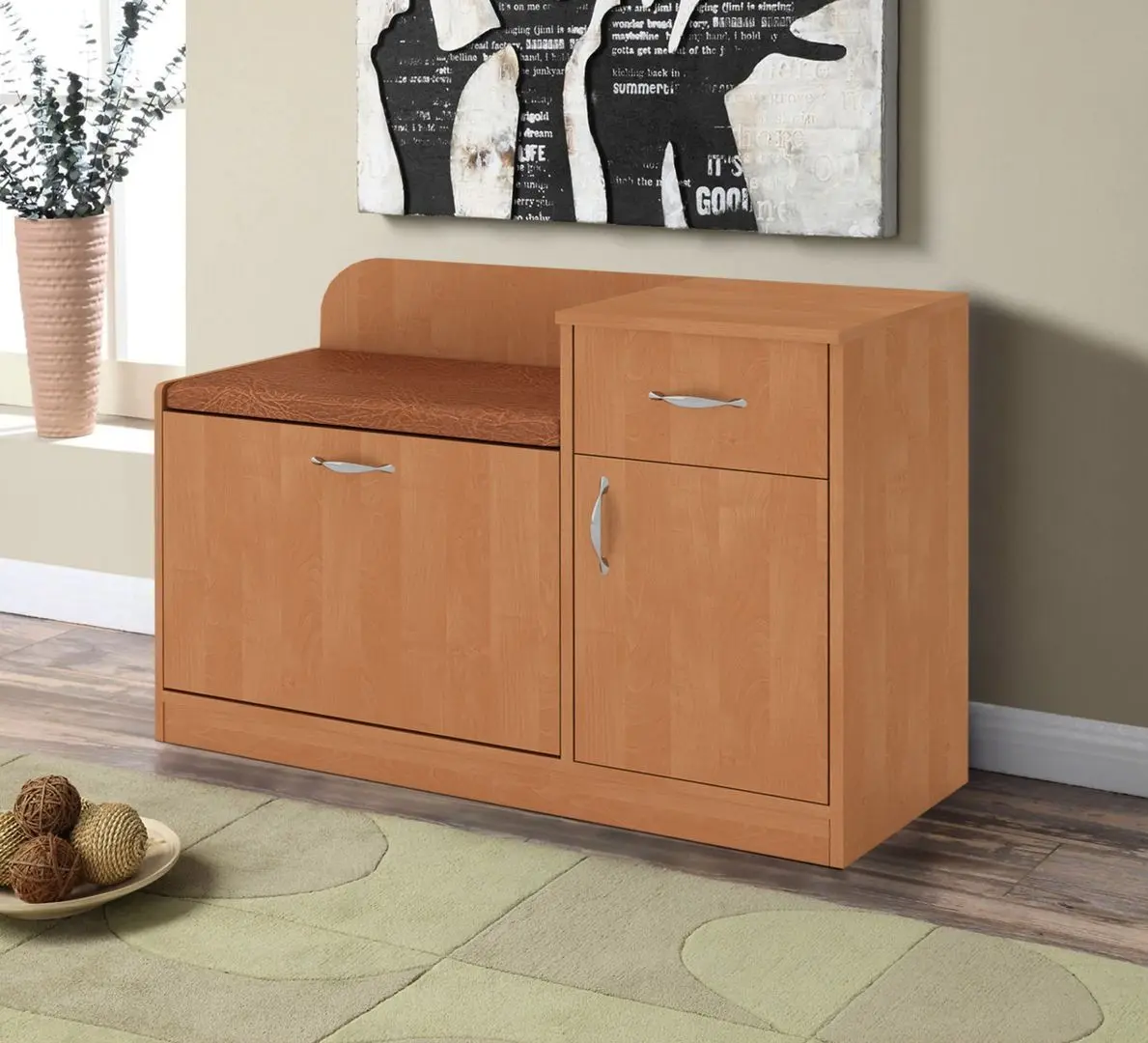 Tumba pentru incaltaminte Marcel Prod TO4 RO (Cherry)