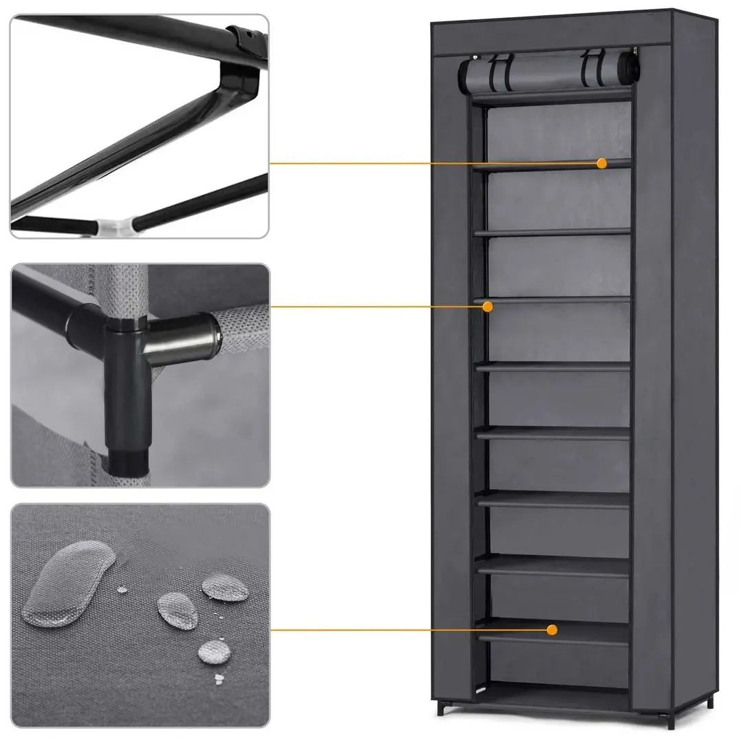 Organizator de pantofi Massido 680200 (Graphite)