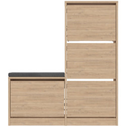 Тумба-банкетка для обуви Mirage Meble Dude (Oak) Thumb