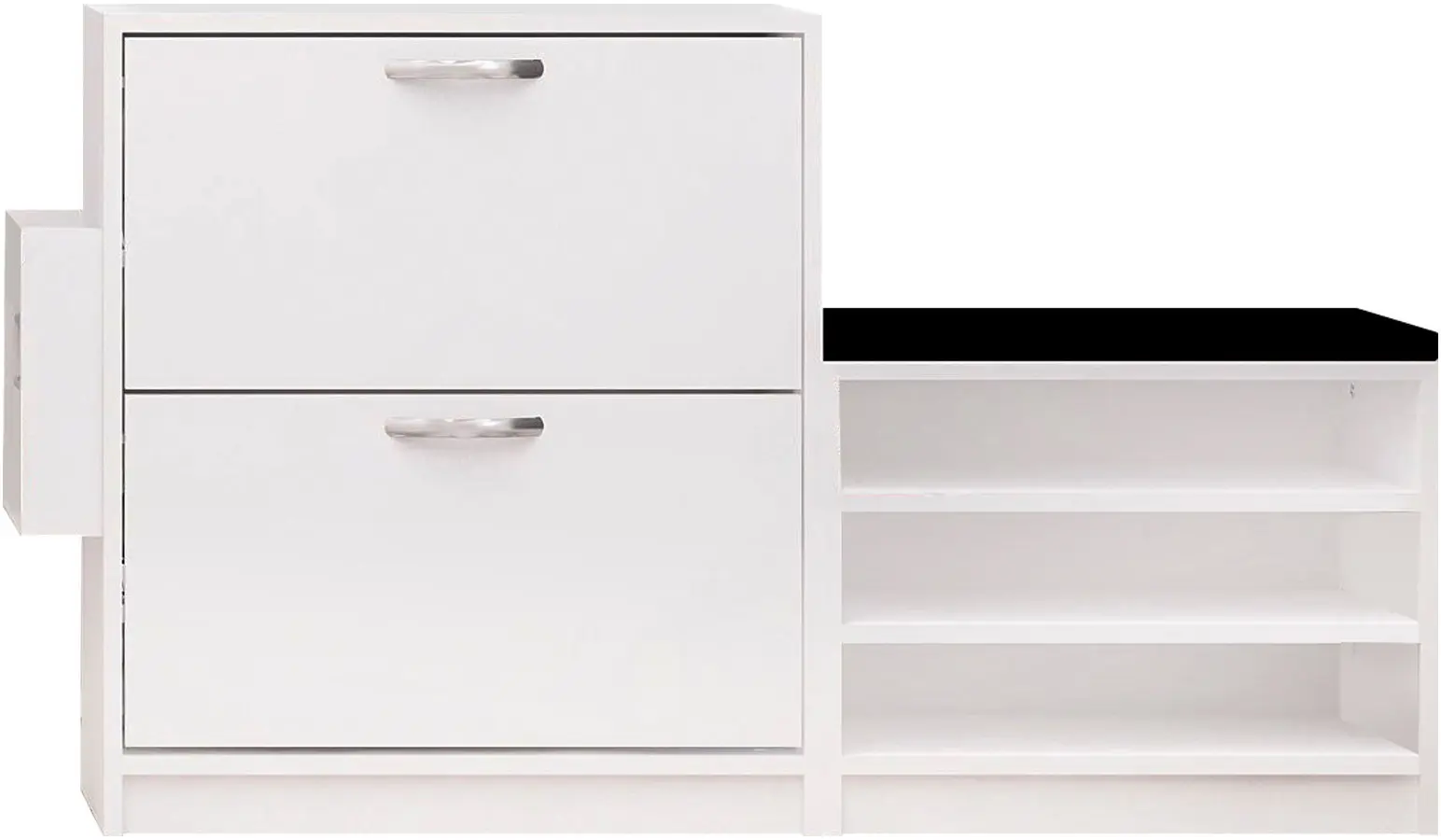 Tumba-bancheta pentru incaltaminte Mirage Meble Trend 130x80x33 (White)