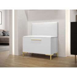 Тумба-банкетка для обуви Mirjan24 Frunofta/Zilion VII (White) Thumb