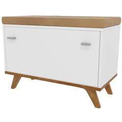 Tumba pentru incaltaminte Mirjan24 Tunbergia/Falco 04 (White/Craft Oak Gold/Brown)