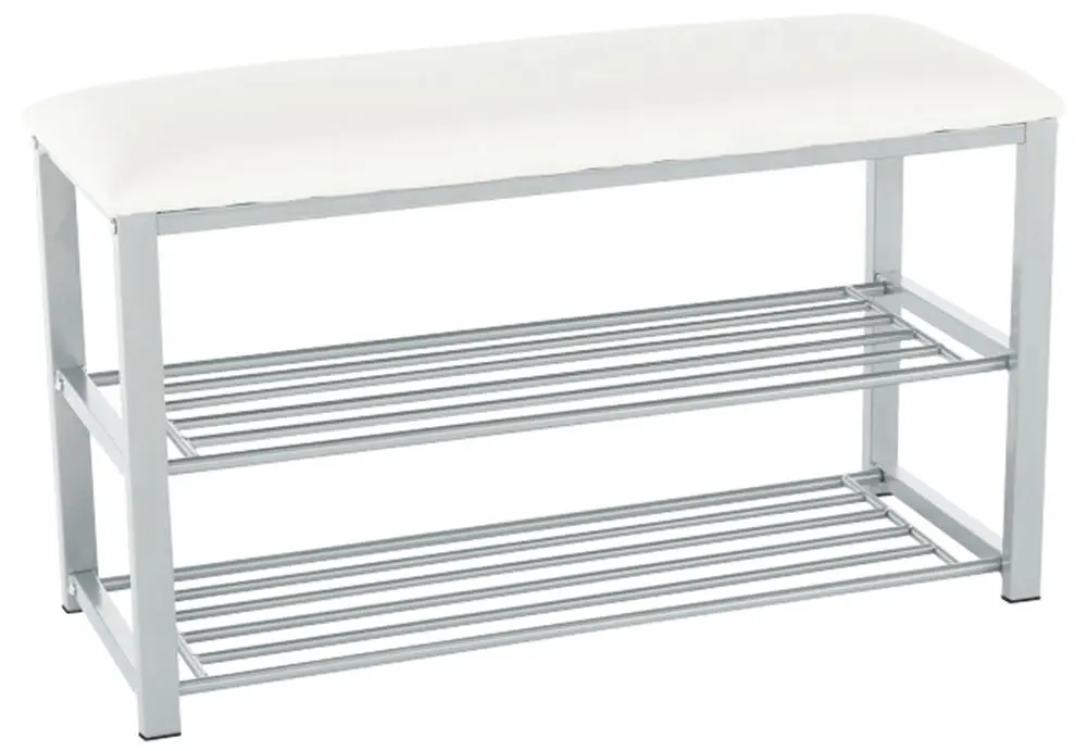 Bancheta pentru incaltaminte Langella (Beige/Gray)