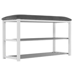 Банкетка для обуви Mobhaus Langella New (Gray/White) Thumb