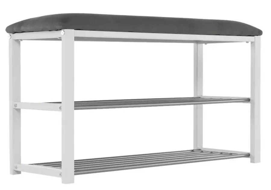 Банкетка для обуви Mobhaus Langella New (Gray/White) - 7