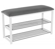 Bancheta pentru incaltaminte Langella New (Gray/White)