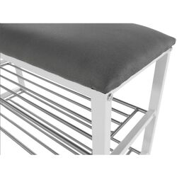 Банкетка для обуви Mobhaus Langella New (Gray/White) Thumb