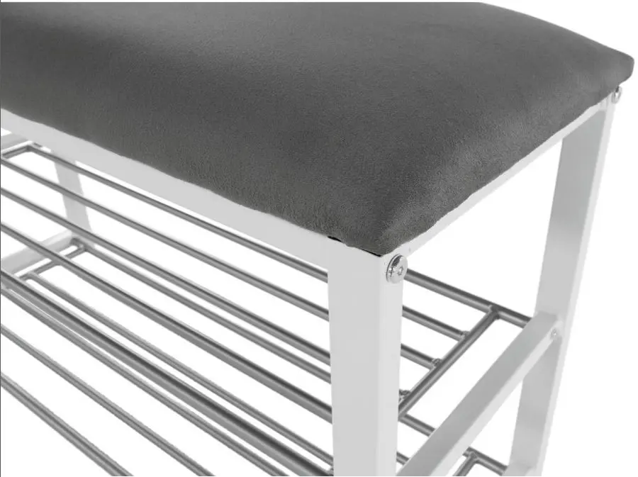 Банкетка для обуви Mobhaus Langella New (Gray/White) - 6