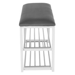 Банкетка для обуви Mobhaus Langella New (Gray/White) Thumb