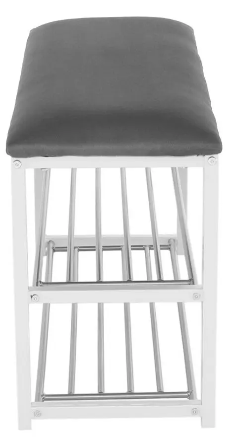 Банкетка для обуви Mobhaus Langella New (Gray/White) - 5