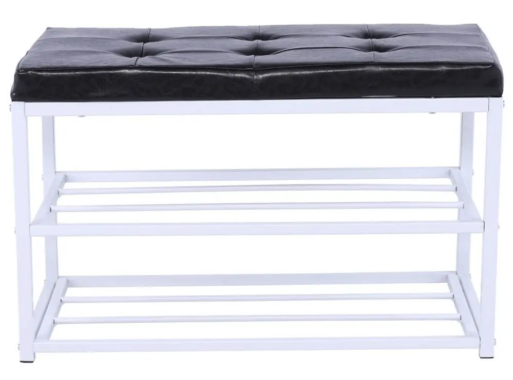 Bancheta pentru incaltaminte Lyros (Black/White)