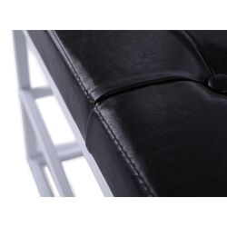 Bancheta pentru incaltaminte Lyros (Black/White) Thumb