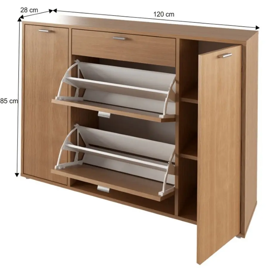Комод для обуви Mobhaus Anabela (Beech) - 3