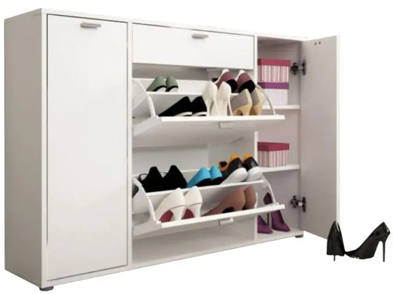Comoda pentru incaltaminte Mobhaus Anabela (White)