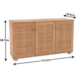 Comoda pentru incaltaminte Mobhaus FP 02 (Natural) Thumb