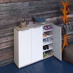 Comoda pentru incaltaminte Mobhaus Modini Typ 2 (White/Artisan Oak) Thumb