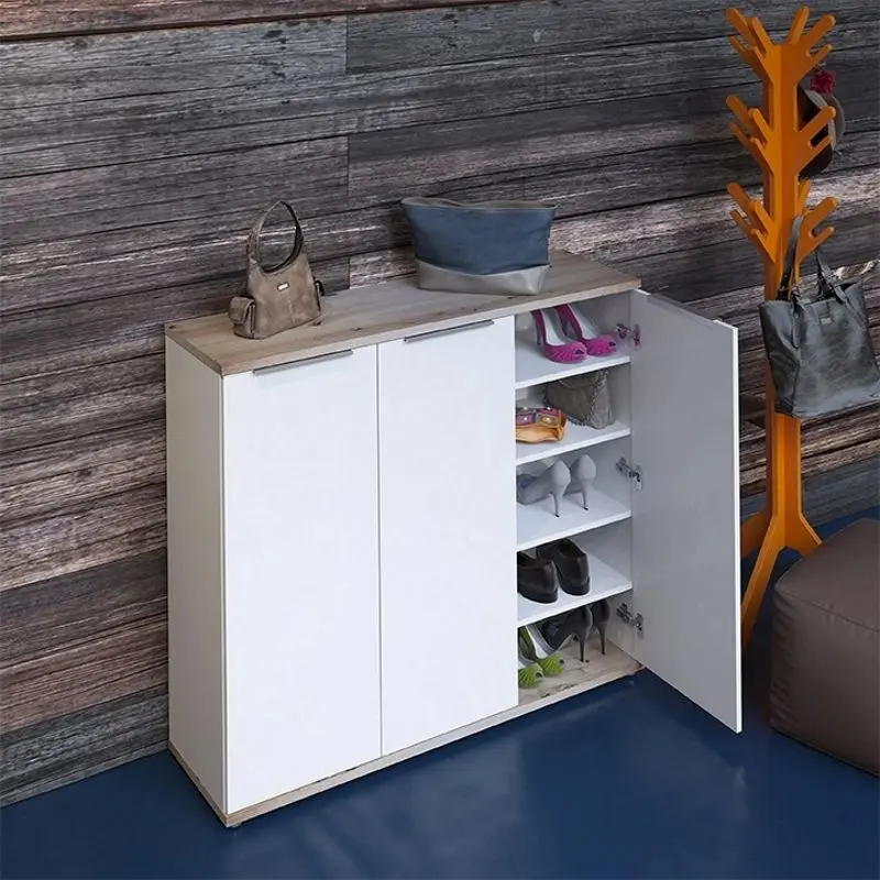 Comoda pentru incaltaminte Mobhaus Modini Typ 2 (White/Artisan Oak)