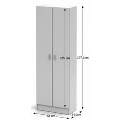 Dulap pentru incaltaminte Mobhaus Marina (White) Thumb