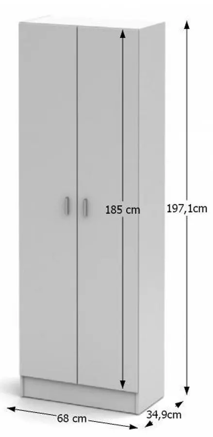 Dulap pentru incaltaminte Mobhaus Marina (White)