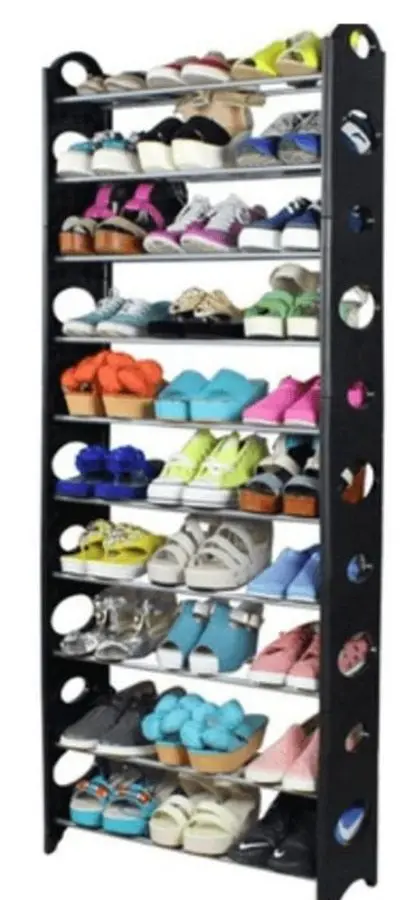 Etajera pentru incaltaminte Mobhaus Botis Typ 5 (Gray/Black)