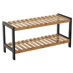 Etajera pentru incaltaminte Mobhaus Kontre (Natural/Black)