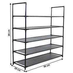 Etajera pentru incaltaminte Mobhaus Madilo (Black) Thumb