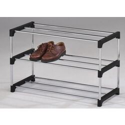 Etajera pentru incaltaminte Mobhaus Montego (Chrome/Black) Thumb