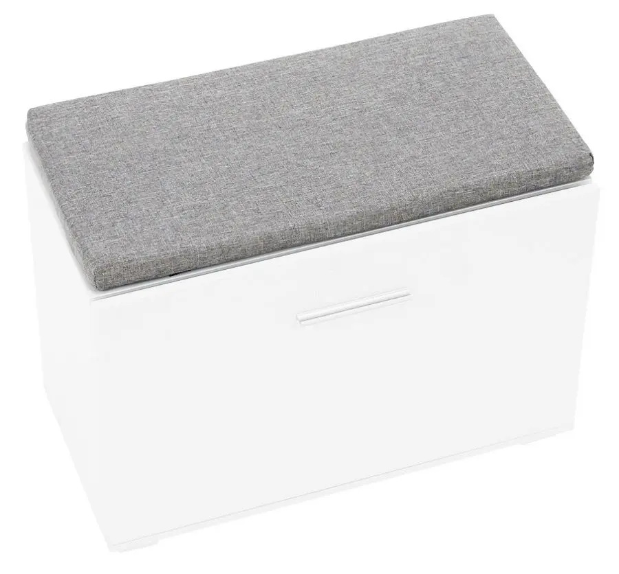 Тумба-банкетка для обуви Mobhaus Boksa (White/Gray)