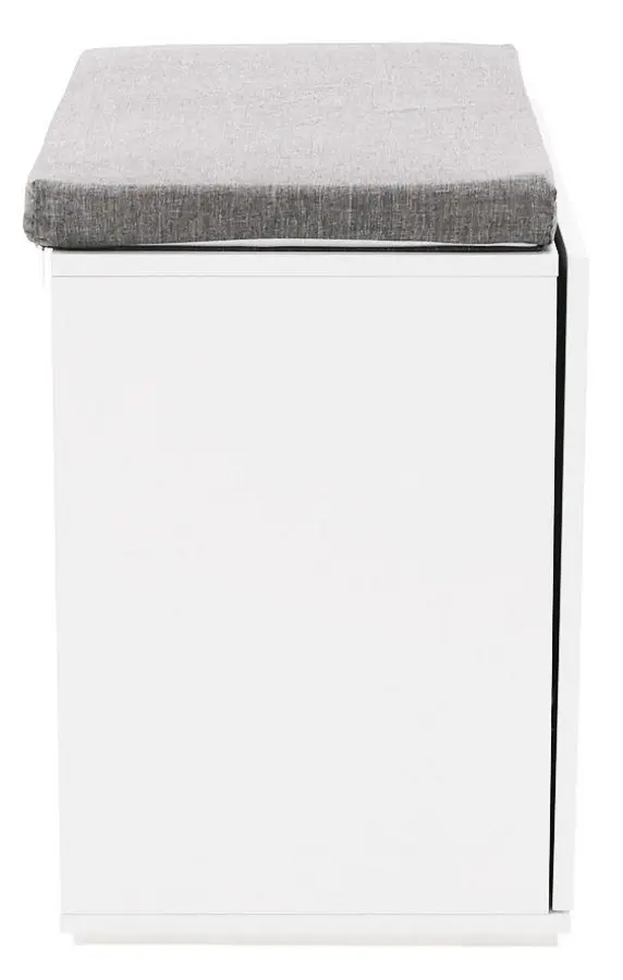 Тумба-банкетка для обуви Mobhaus Boksa (White/Gray)