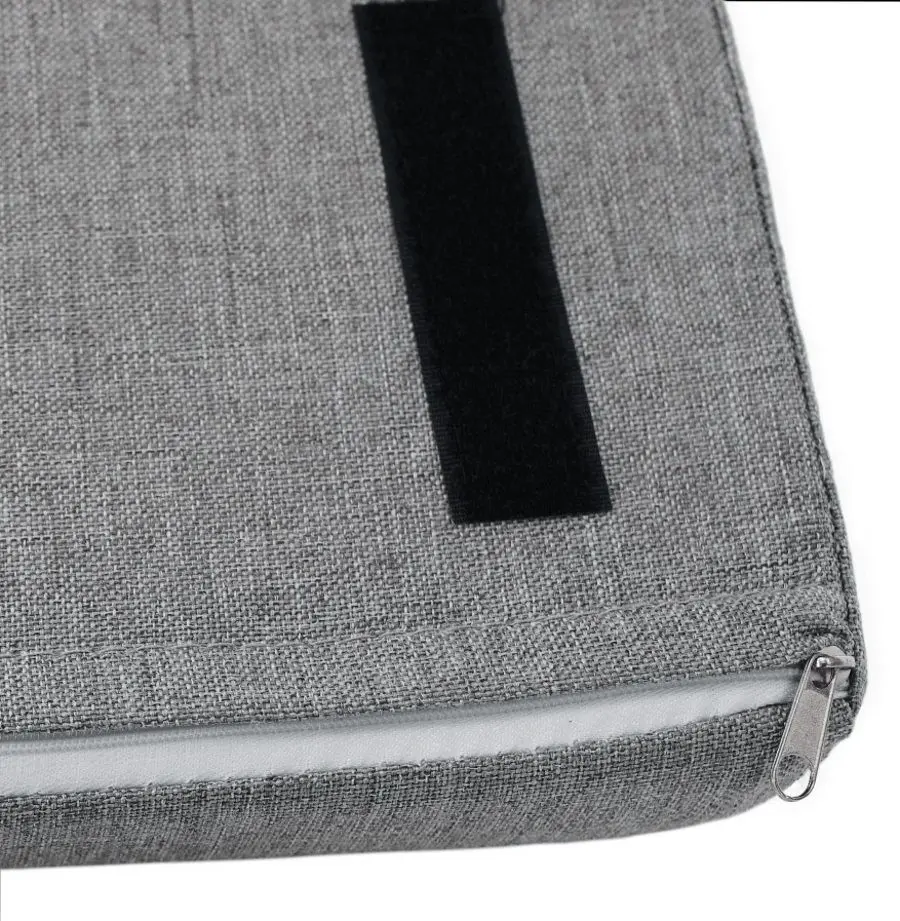 Тумба-банкетка для обуви Mobhaus Boksa (White/Gray)