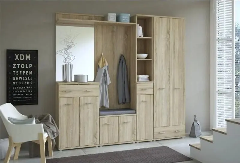 Tumba pentru incaltaminte Tempo Kondela Mario New Typ F (Sonoma Oak) - 2