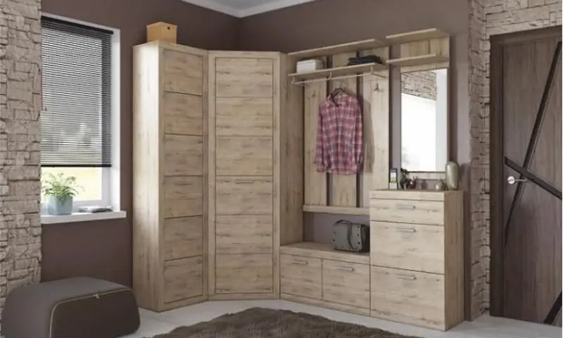 Tumba pentru incaltaminte Mobhaus Orestes 2K1S (Sanremo Oak) - 2