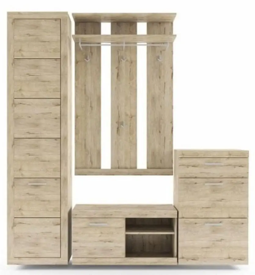 Tumba pentru incaltaminte Mobhaus Orestes 2K1S (Sanremo Oak) - 3