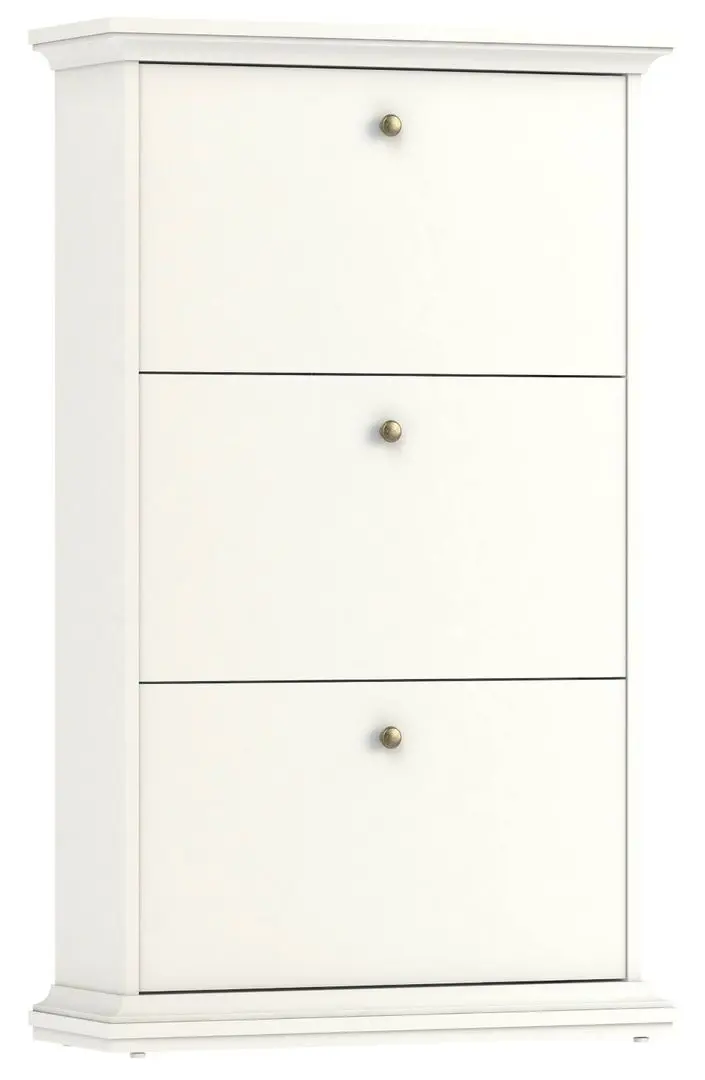 Tumba pentru incaltaminte Mobhaus Paris 70309 (White)