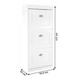 Тумба для обуви Mobhaus Seber Typ 2 (White) Thumb