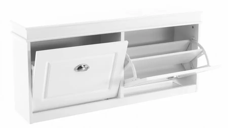 Tumba pentru incaltaminte Mobhaus Seber Typ 4 (White)