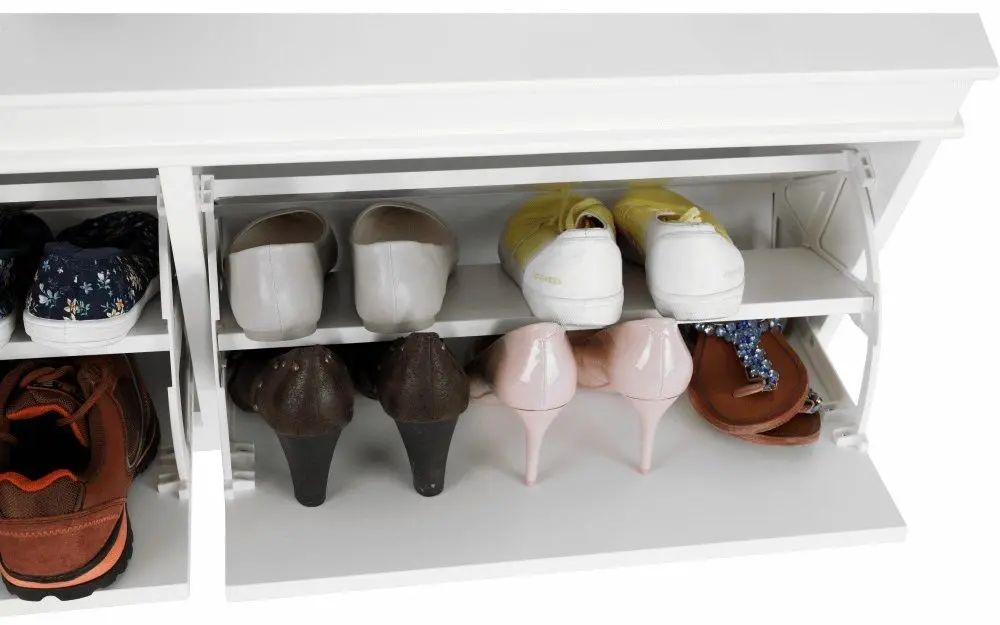 Tumba pentru incaltaminte Mobhaus Seber Typ 4 (White)