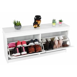Tumba pentru incaltaminte Mobhaus Seber Typ 4 (White) Thumb