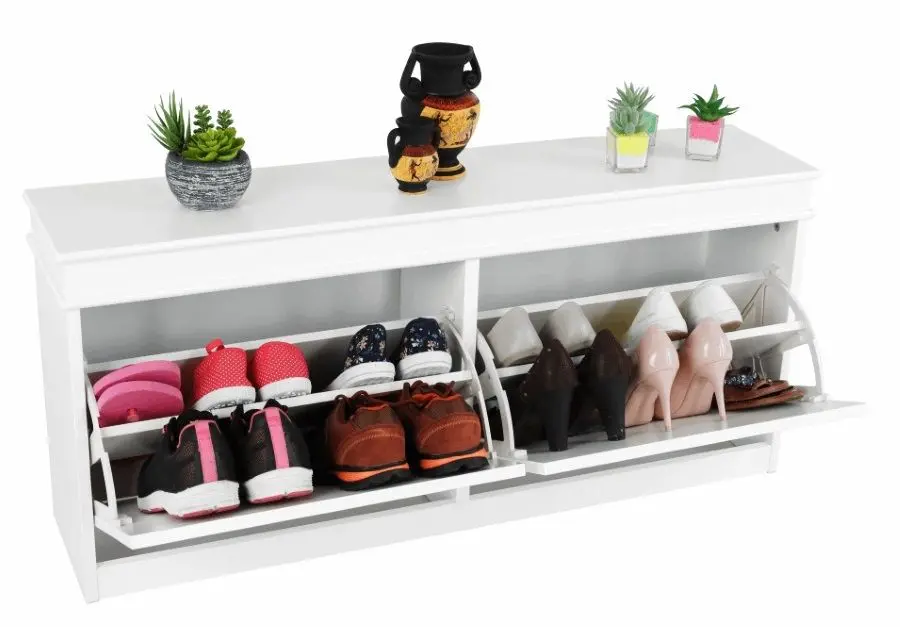 Tumba pentru incaltaminte Mobhaus Seber Typ 4 (White)