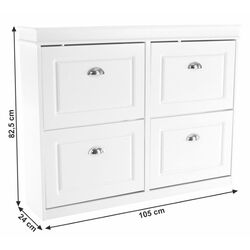 Тумба для обуви Mobhaus Seber Typ 5 (White) Thumb