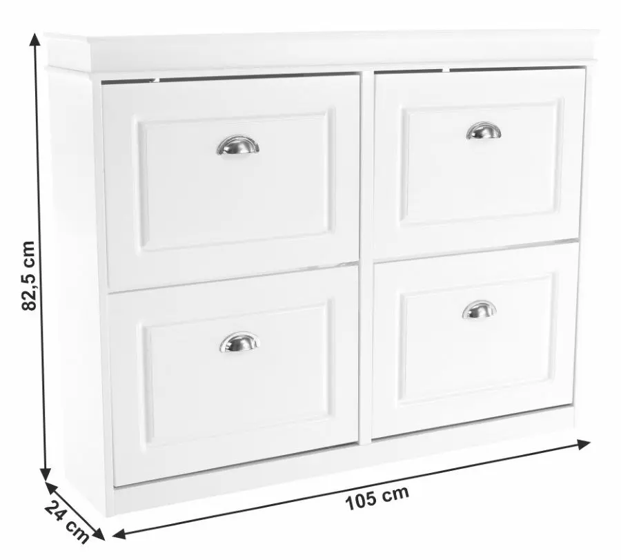 Тумба для обуви Mobhaus Seber Typ 5 (White)