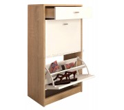 Tumba pentru incaltaminte Mobhaus Vivat New Typ 1 (White/Sonoma Oak)